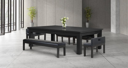 Legacy Billiards Baylor 8 Ft Pool Table Dining Collection - Modern Series - 109061
