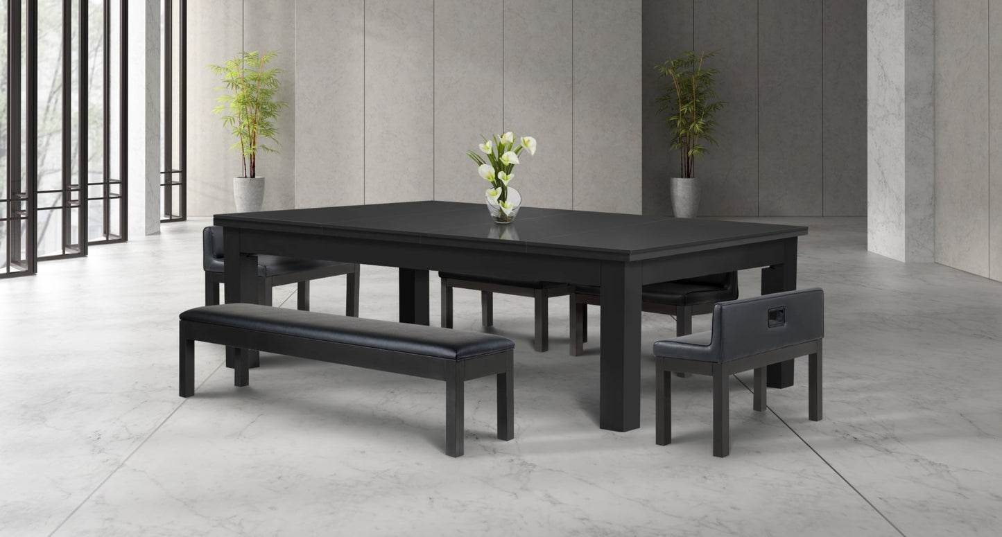 Legacy Billiards Baylor 7 Ft Pool Table Dining Collection - Modern Series - 109062