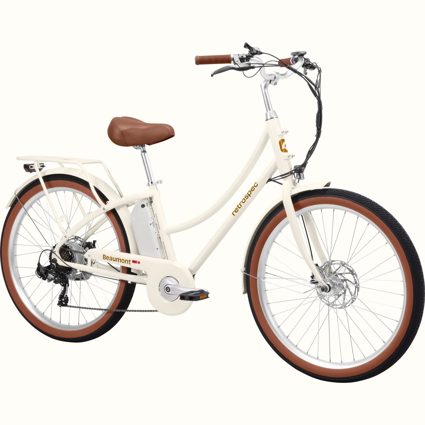 Retrospec Beaumont Rev 3 City Electric Bike - Step Through - 6597