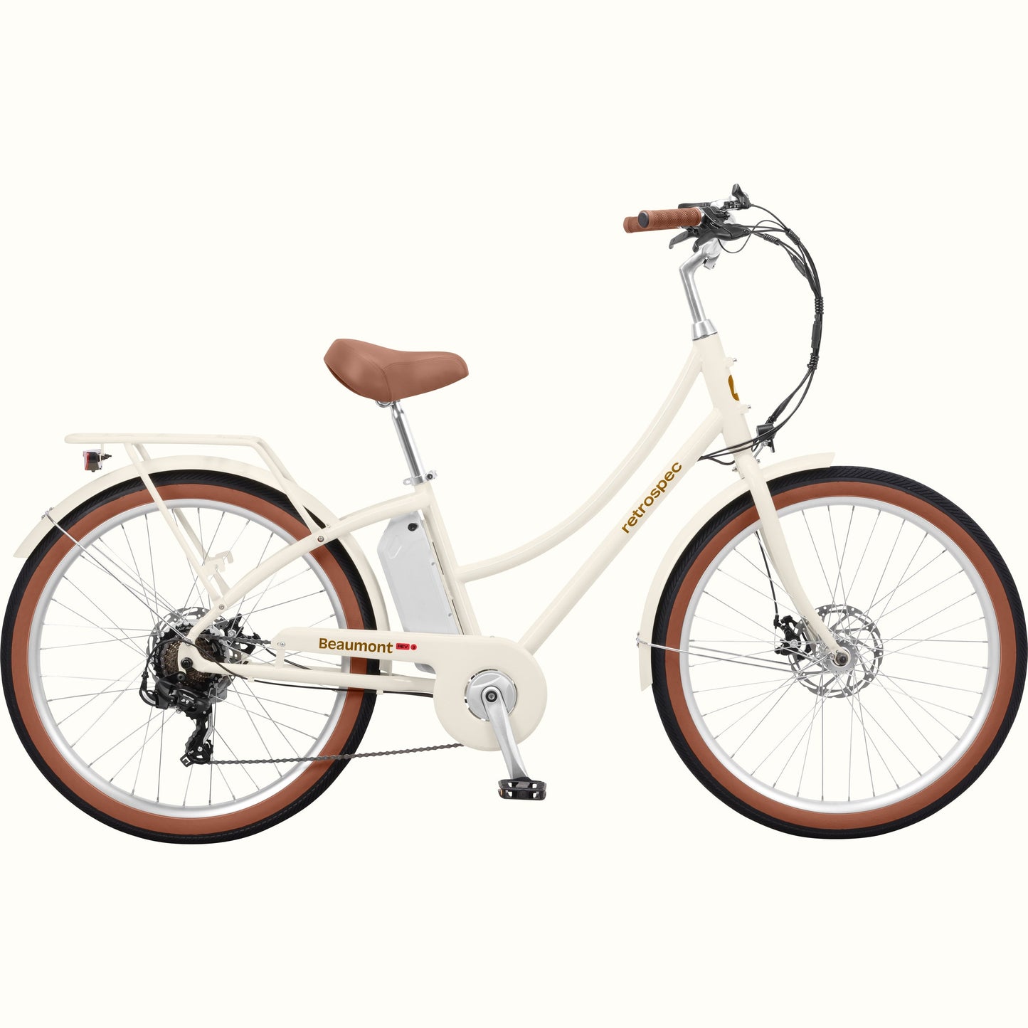 Retrospec Beaumont Rev 3 City Electric Bike - Step Through - 6597