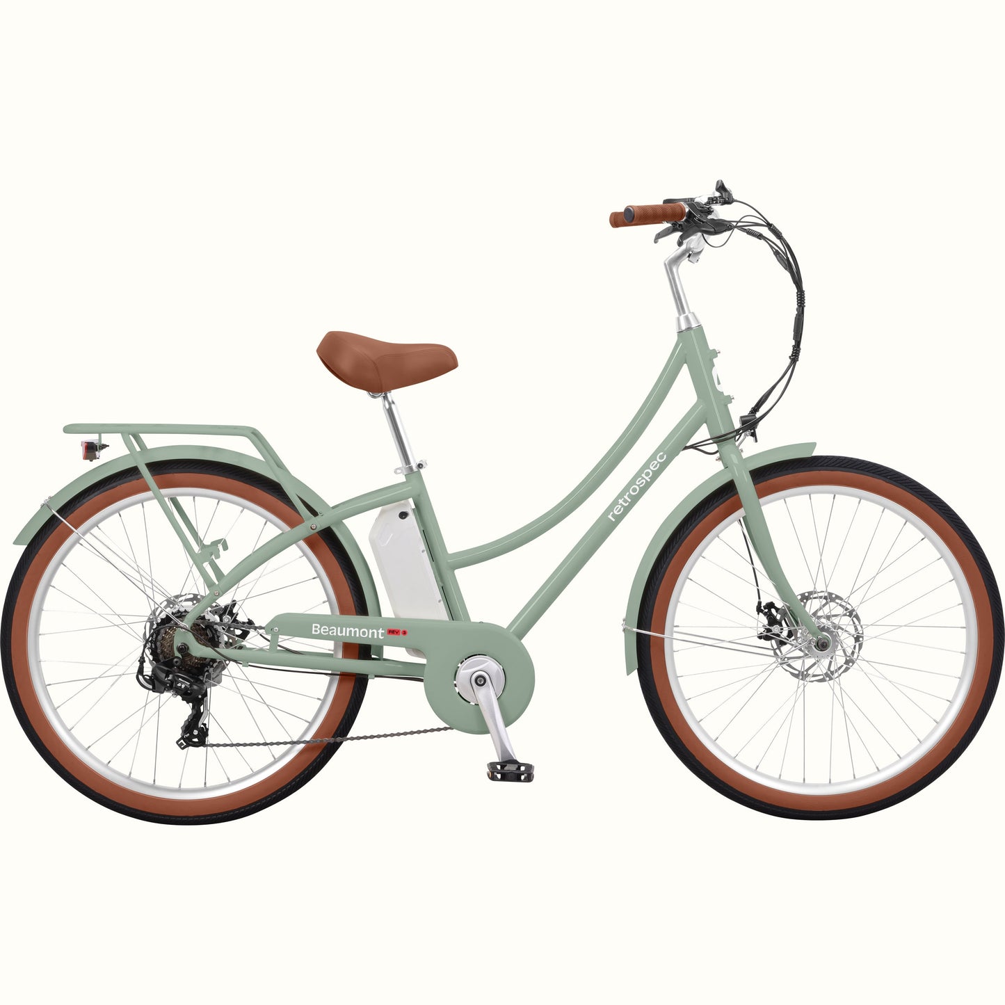 Retrospec Beaumont Rev 3 City Electric Bike - Step Through - 6597
