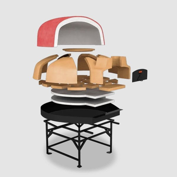 Belforno 56 Pizza Oven Kit with Stand
