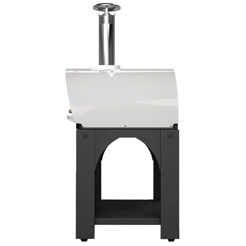 Belforno Linen Portable Medio Wood-Fired Pizza Oven Side VIew