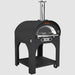 Belforno Portable Grande Gas-Fired Pizza Oven - Black