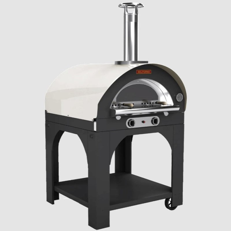 Belforno Portable Grande Gas-Fired Pizza Oven - Linen