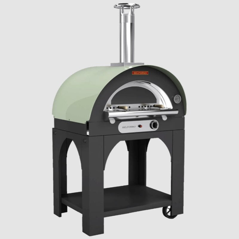 Belforno Portable Medio Gas-Fired Pizza Oven - Pistachio