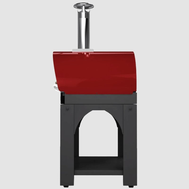 Belforno Portable Medio Gas-Fired Pizza Oven - Red Side