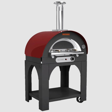 Belforno Portable Medio Gas-Fired Pizza Oven - Red