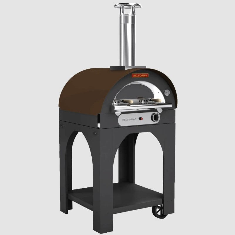Belforno Portable Piccolo Gas-Fired Pizza Oven - Copper