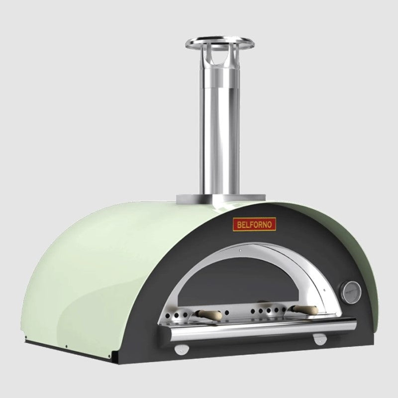 Belforno Countertop Medio Gas-Fired Pizza Oven - Pistachio