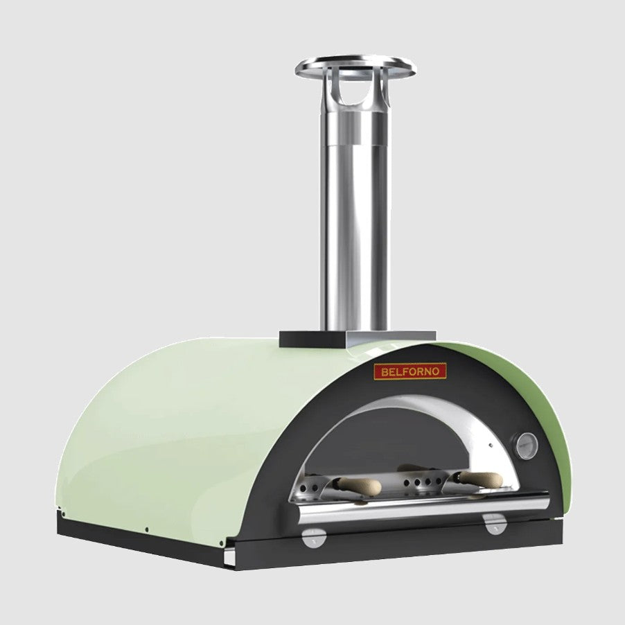 Belforno Countertop Piccolo Gas-Fired Pizza Oven - Pistachio