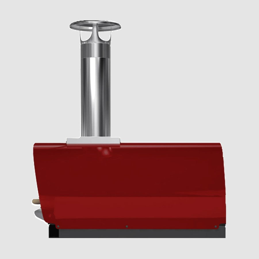 Belforno Countertop Piccolo Gas-Fired Pizza Oven - Red Side