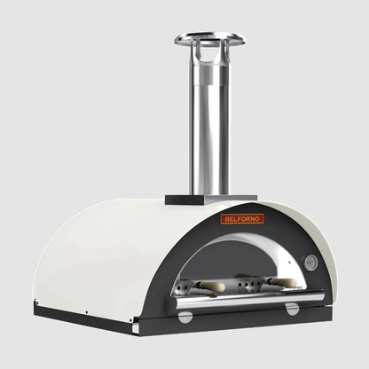 Belforno Countertop Piccolo Wood-Fired Pizza Oven - Linen