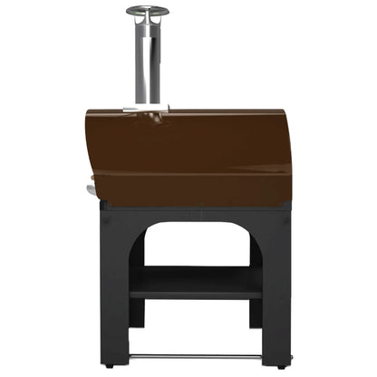 Belforno Portable Grande Wood-Fired Pizza Oven-Copper Side