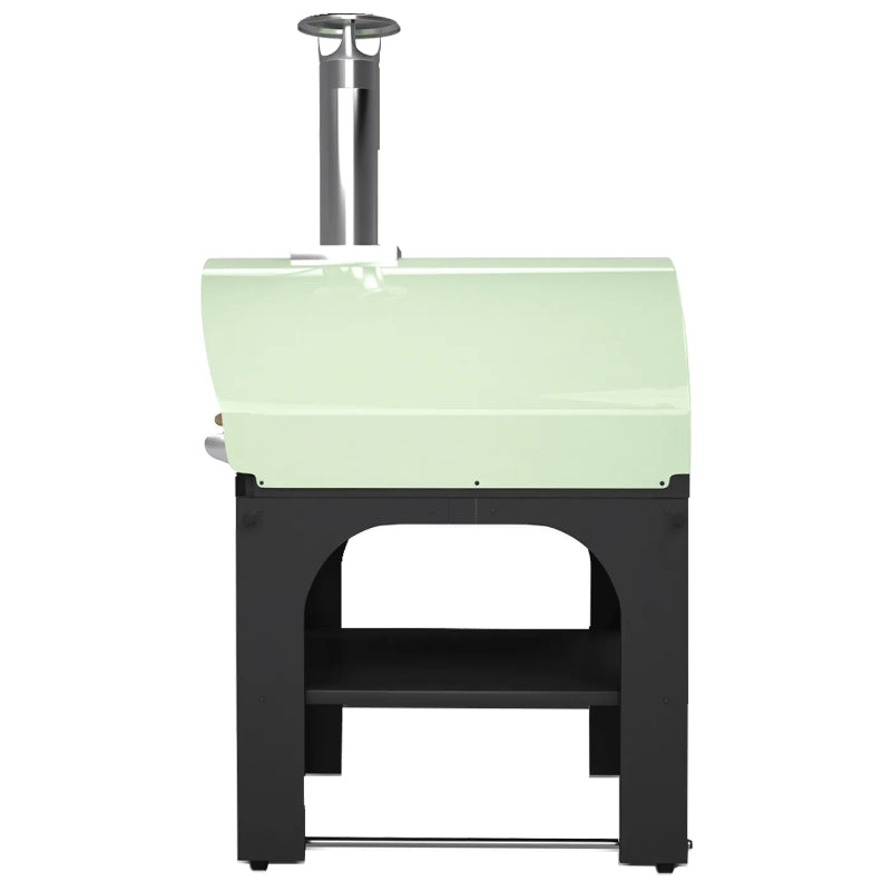 Belforno Portable Grande Wood-Fired Pizza Oven-Pistachio Side