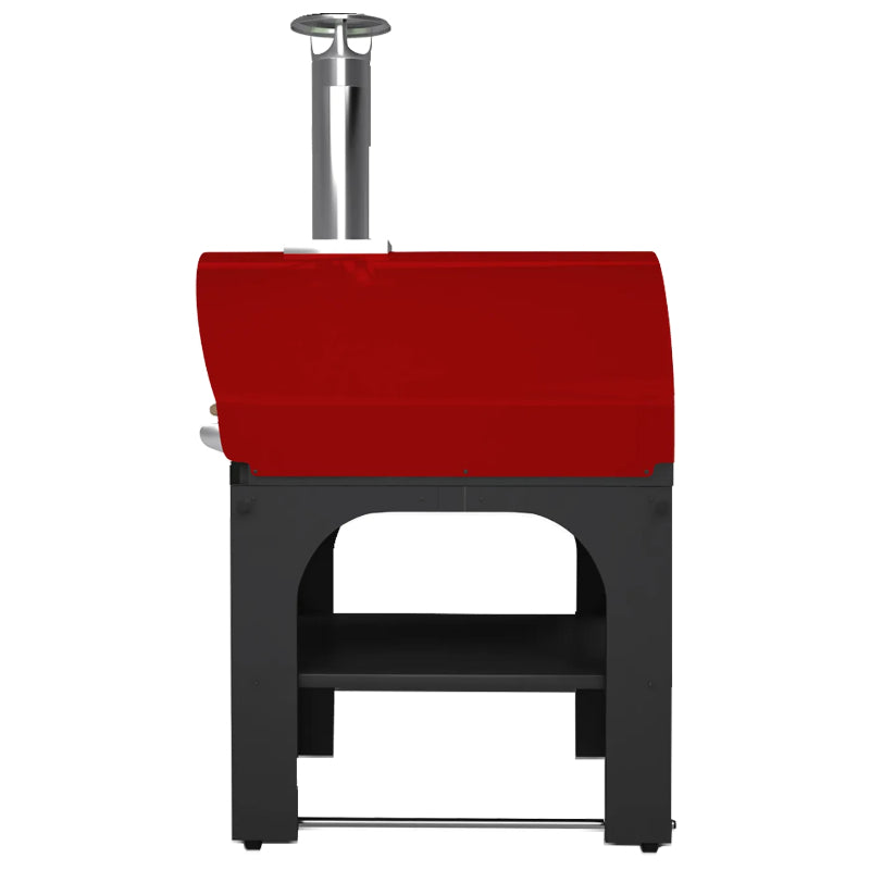 Belforno Portable Grande Wood-Fired Pizza Oven-Red Side