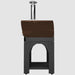 Belforno Portable Medio Gas-Fired Pizza Oven - Copper Side