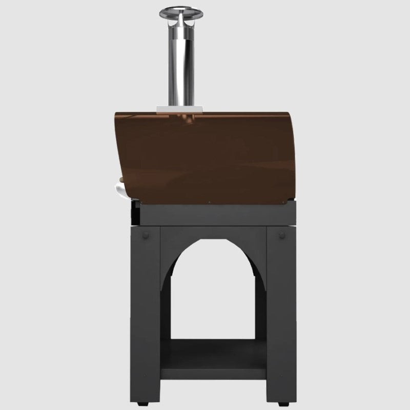 Belforno Portable Medio Gas-Fired Pizza Oven - Copper Side