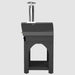 Belforno Portable Piccolo Gas-Fired Pizza Oven - Black Side