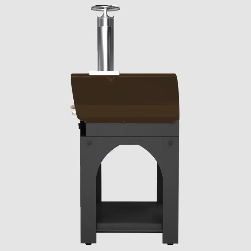Belforno Portable Piccolo Gas-Fired Pizza Oven - Copper Side