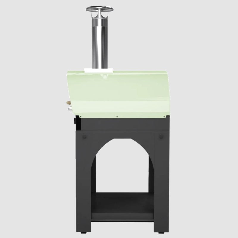 Belforno Portable Piccolo Gas-Fired Pizza Oven - Pistachio Side