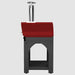 Belforno Portable Piccolo Gas-Fired Pizza Oven - Red Side