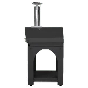 Belforno Portable Piccolo Wood-Fired Pizza Oven-Black Side