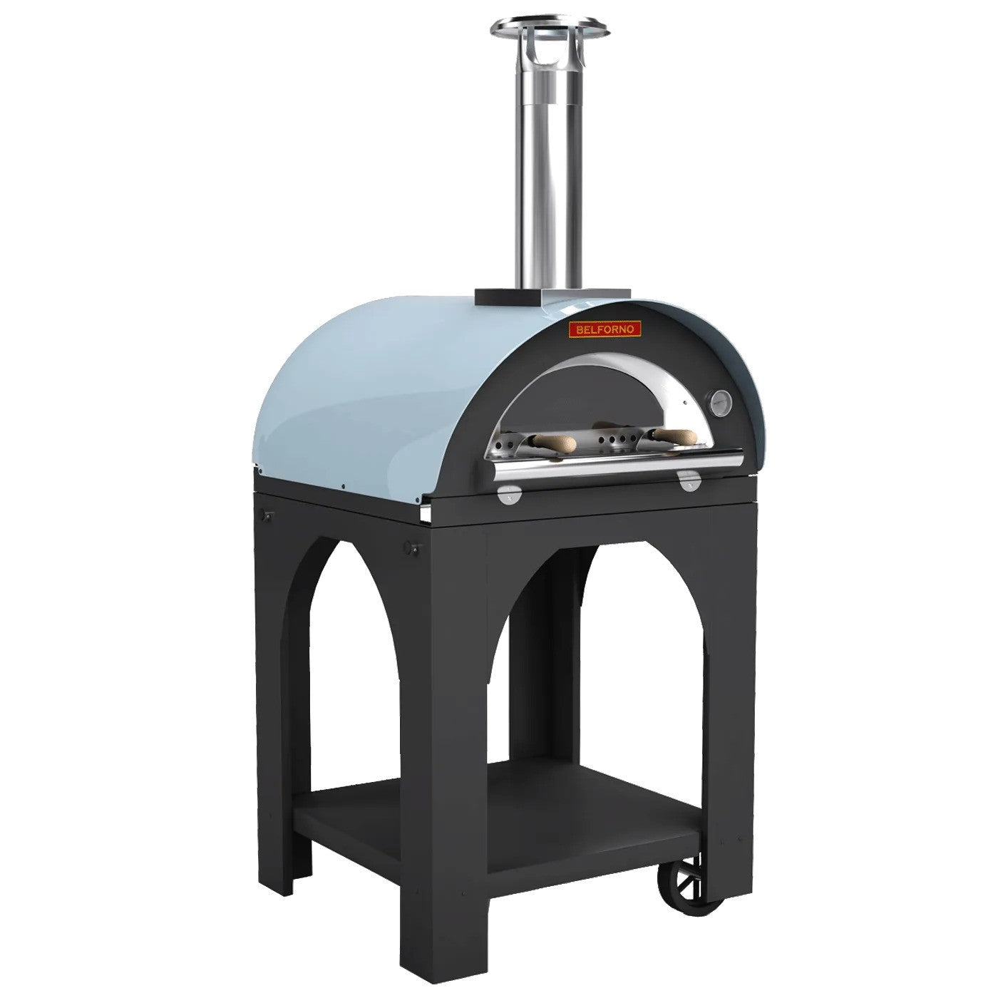 Belforno Portable Piccolo Wood-Fired Pizza Oven-Sky