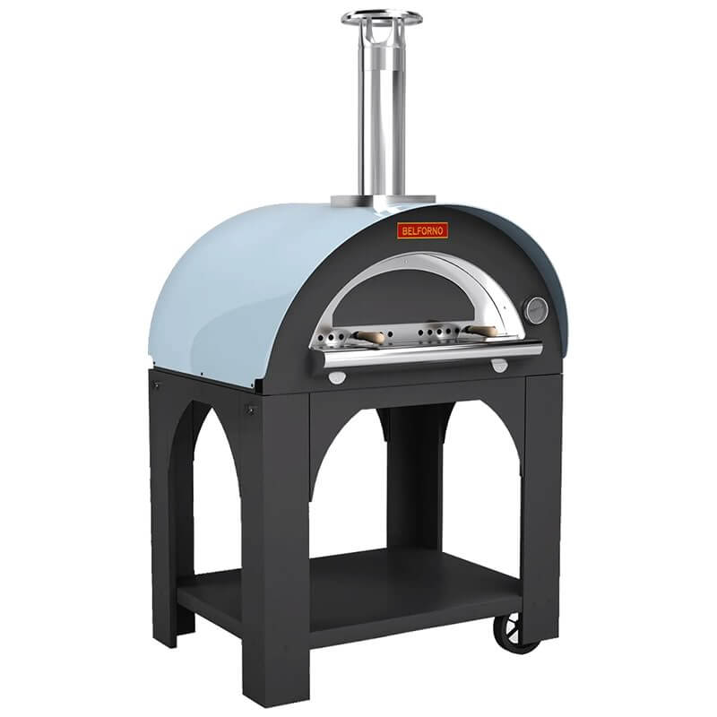 Belforno Sky Portable Medio Wood-Fired Pizza Oven Corner View