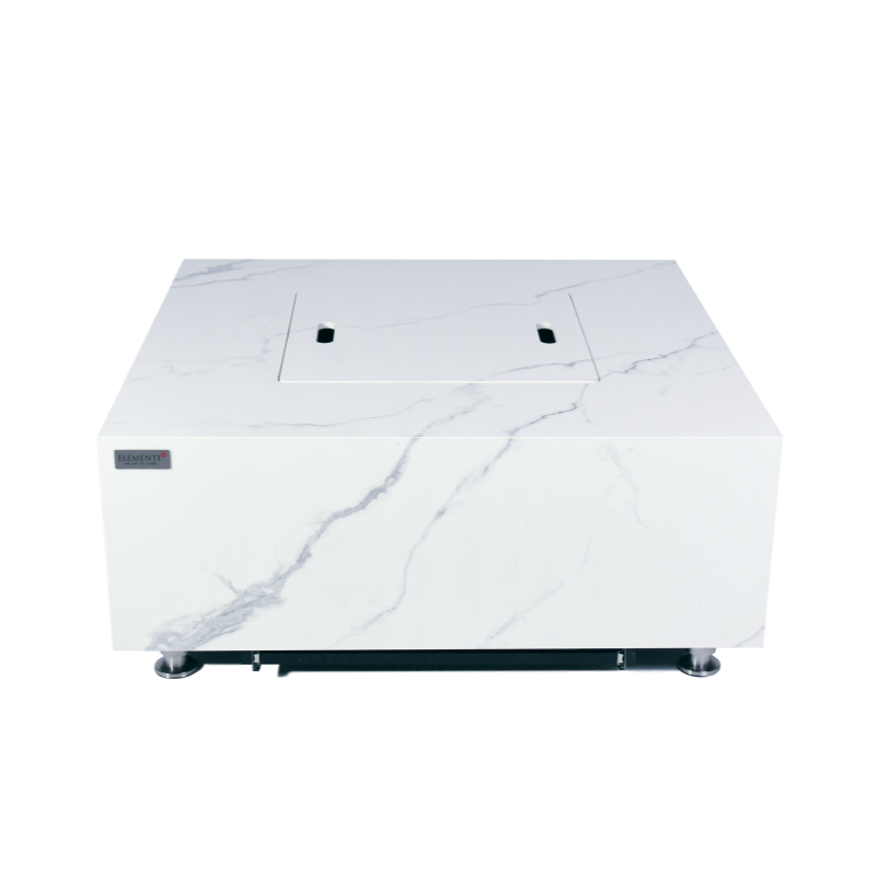 Bianco Fire Table with Lid