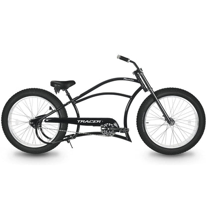 Tracer 26" Harman 1-Speed Classic Chopper Stretch Cruiser Fat Tire Bike