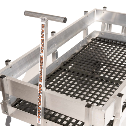 Alumacart ALUM315 Big Kahuna UV Decking with Rod Holders New