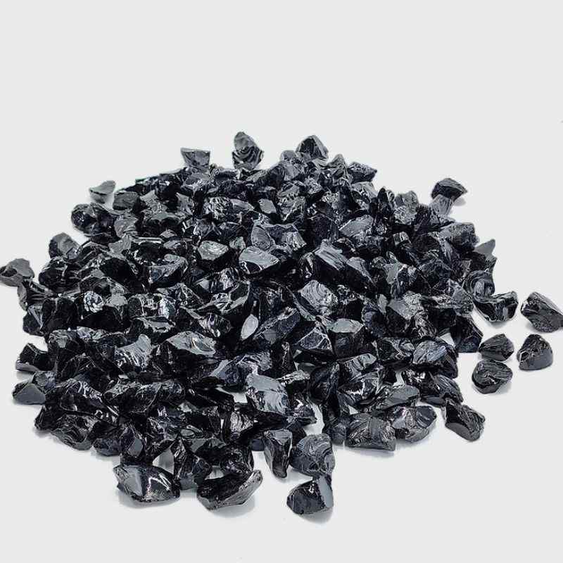 Black Fire Glass