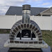 Blacksmith Traditional Wood Fired Brick Pizza Oven Front View