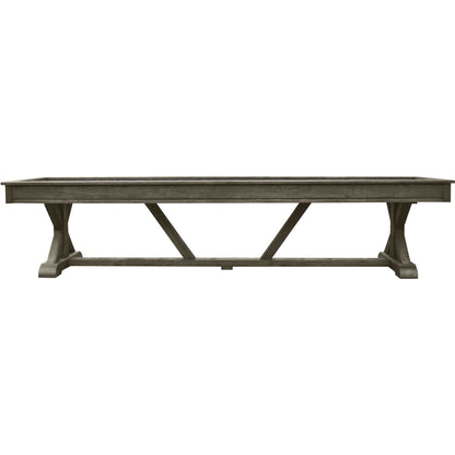 Playcraft Brazos River Pro-Style Shuffleboard Table in Gray - SHBRRWGY12