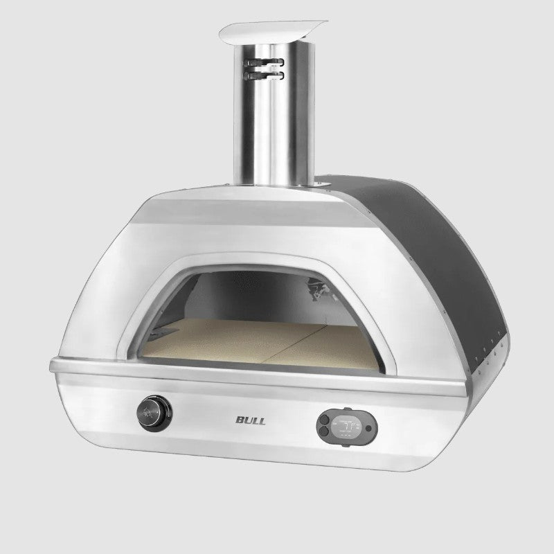 Bull Dual Fuel Countertop Pizza Oven Left