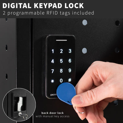 VIVO Laptop Charging with Keypad Lock - CART-LAPC1