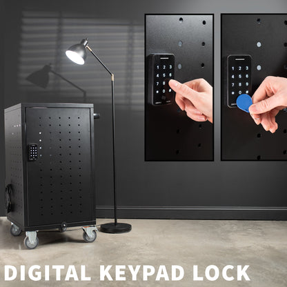 VIVO Laptop Charging with Keypad Lock - CART-LAPC1
