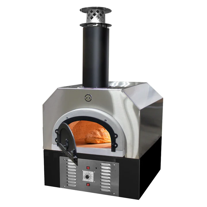 Chicago Brick Oven 750 Hybrid LP Gas Countertop (Residential) | Dual Fuel (Gas or Wood)