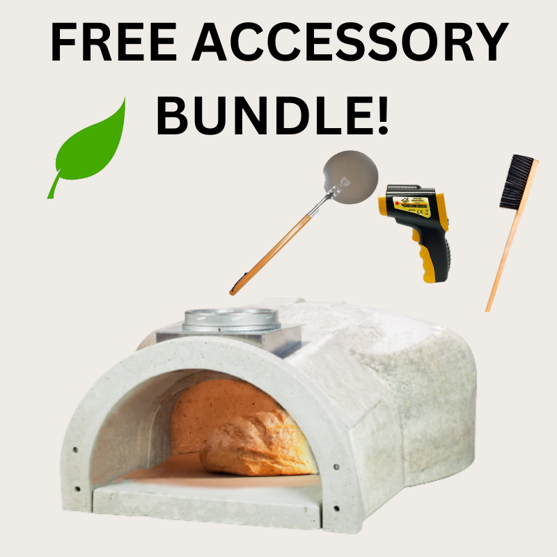 CBO 1000 Wood Fired DIY Pizza Oven Free Accessory Bundle