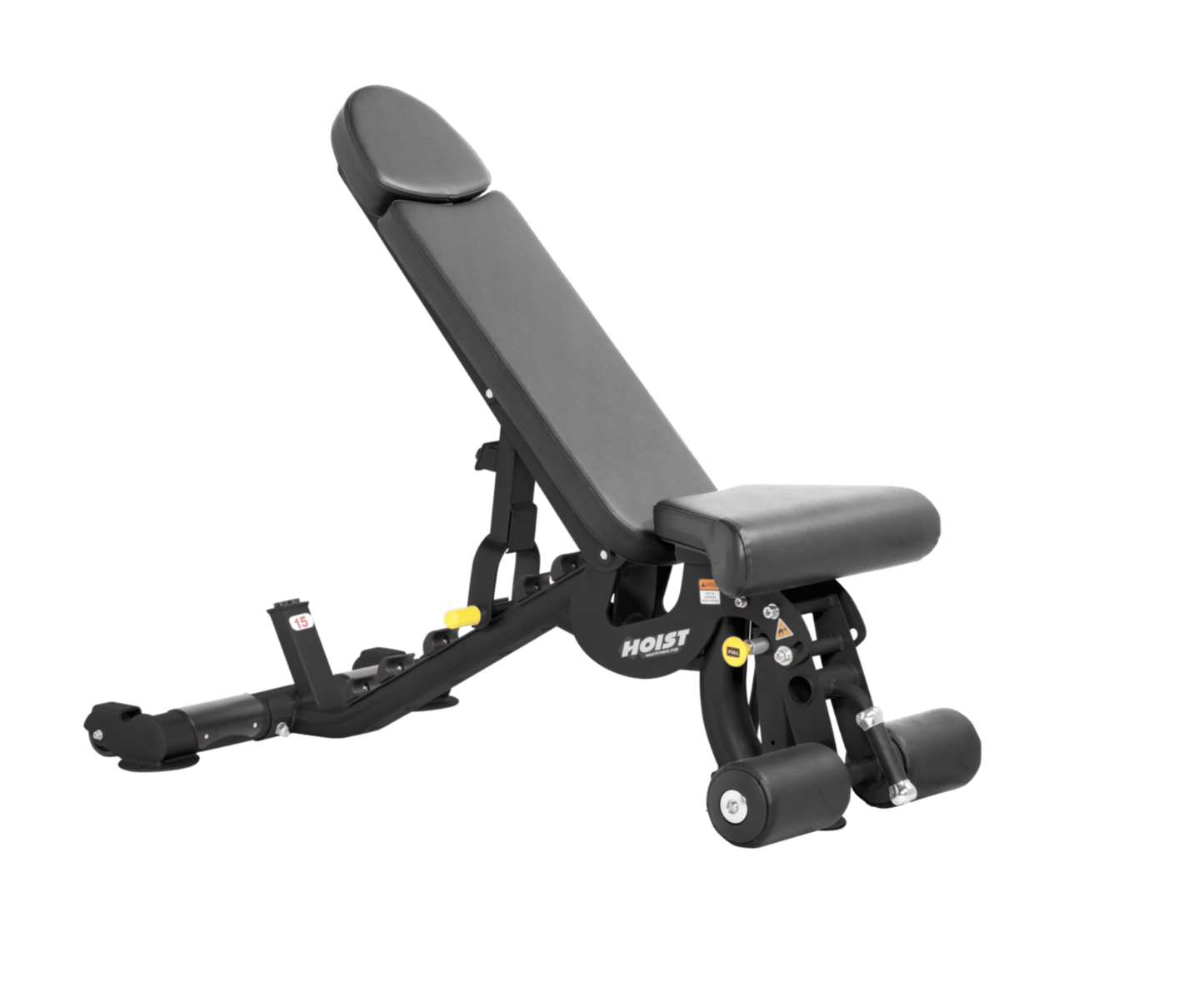Hoist Super Flat/Incline/Decline Bench - CF-3165-Black Black