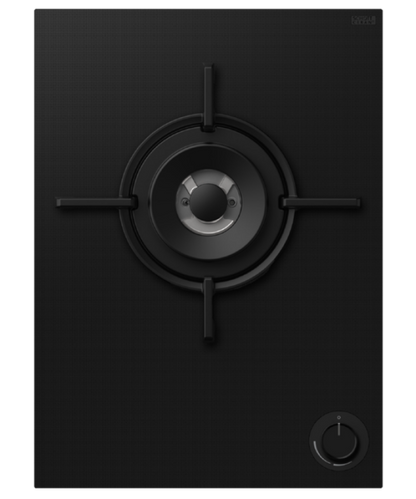 Fisher Paykel 15" Series 9 1 Burner Gas Cooktop, Natural Gas Black Glass - CG151DNGGB5