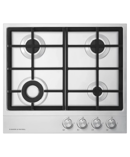 Fisher Paykel Gas on Steel Cooktop, 24", LPG Other - CG244DLPX1N