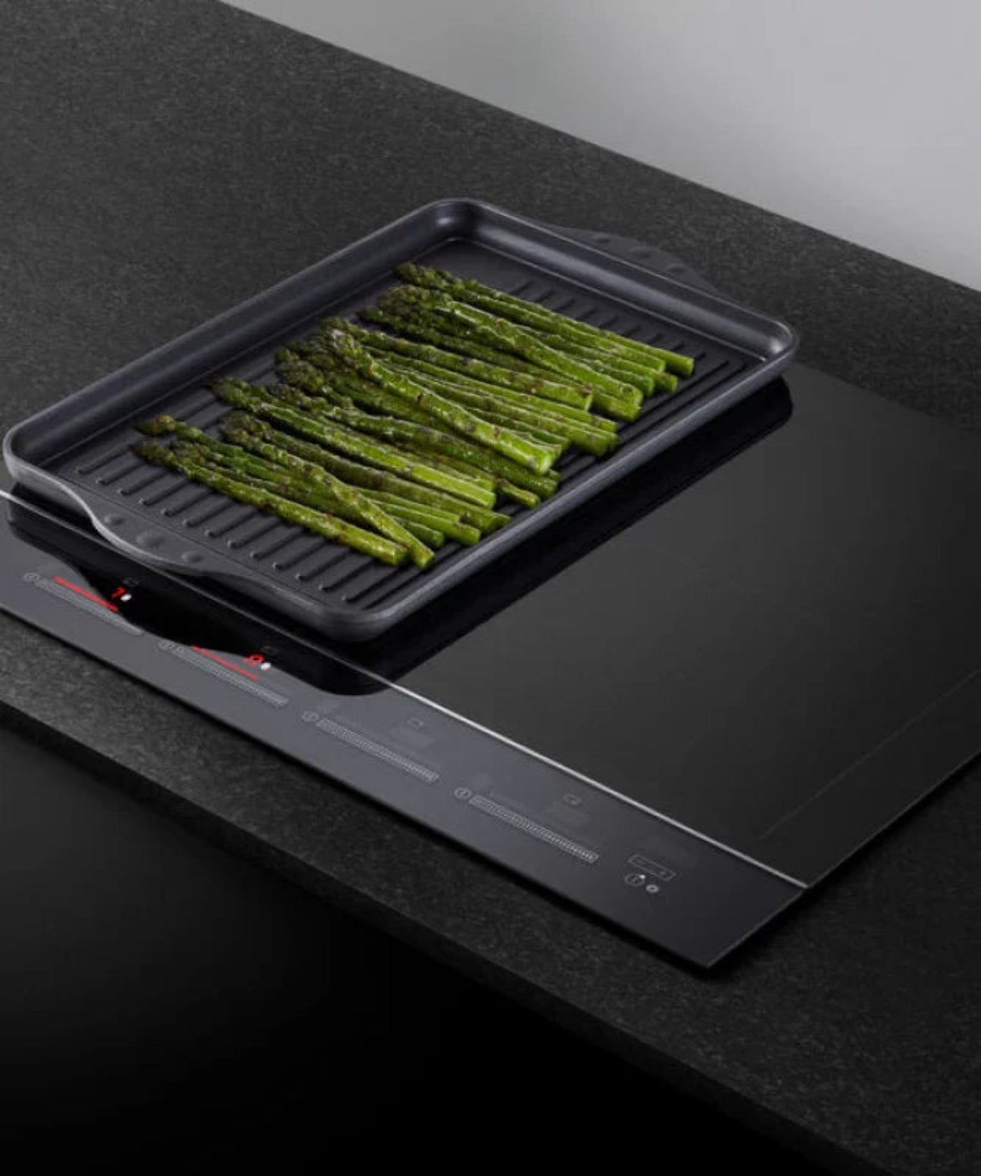 Fisher Paykel 24" Series 7 4 Zone Induction Cooktop, with SmartZone Black Glass - CI244DTB4