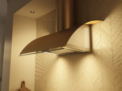 Zephyr COKE48CBGX 48" Okeanito Wall Brushed Gold - COKE48CBGX