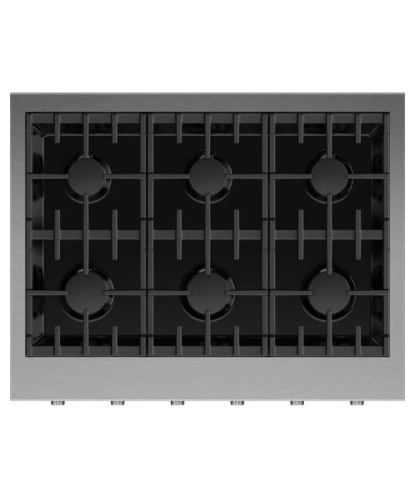 Fisher Paykel 36" Series 9 6 Burner Gas Rangetop, Natural Gas Stainless Steel - CPV3366N