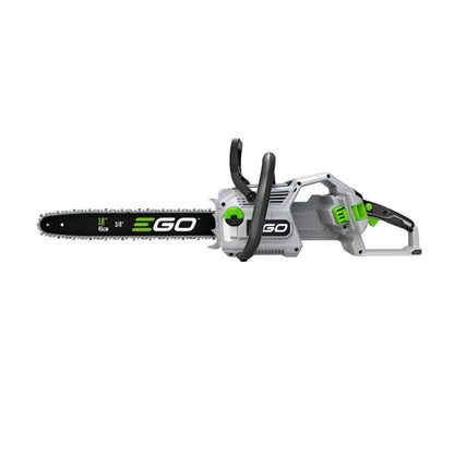 EGO Power+ 18 Inch Chain Saw with 2500W Motor, Digital Display and Adjustable LED Work Light with 6Ah Battery and Charger - CS1815