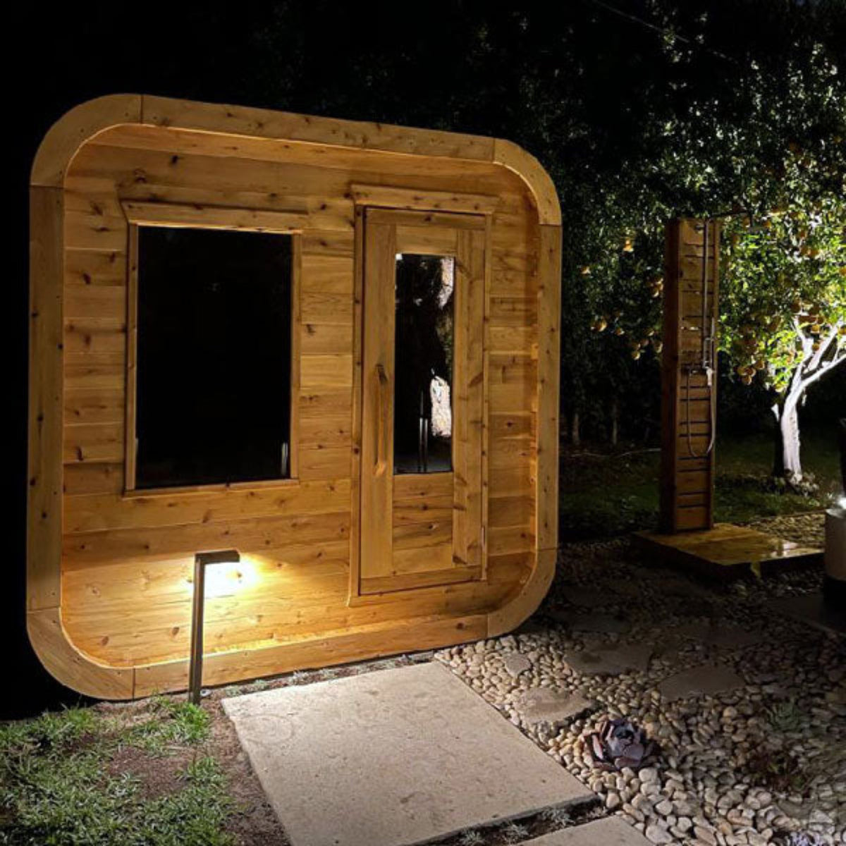 Dundalk Leisurecraft Luna Outdoor Sauna - CTC22LU