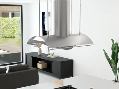 Zephyr CTPE36CSX 36" Trapeze Island Stainless Steel - CTPE36CSX