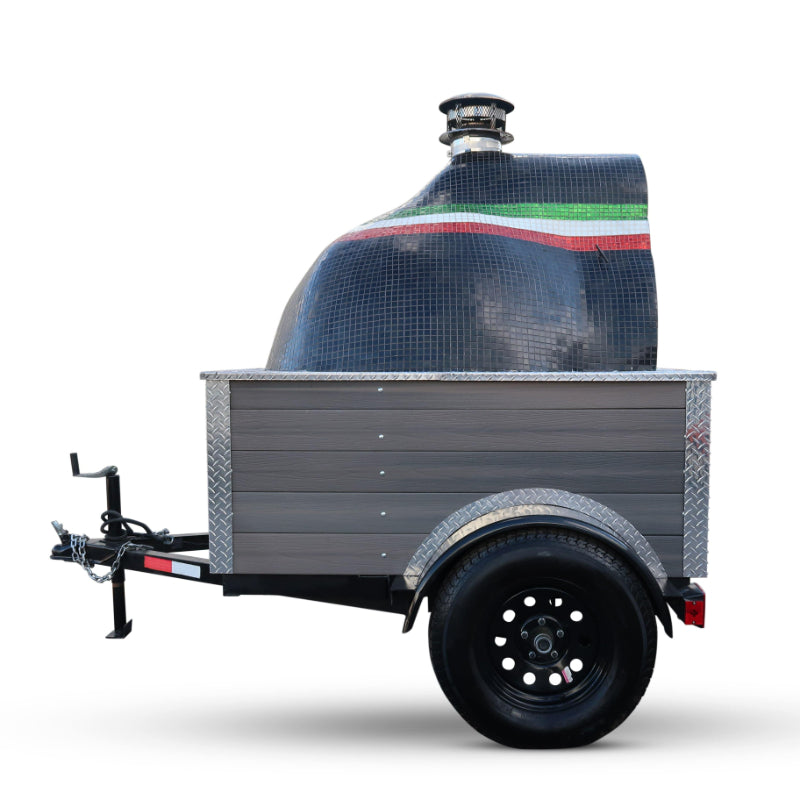 Californo Carrello Pizza Oven Trailer_left side view